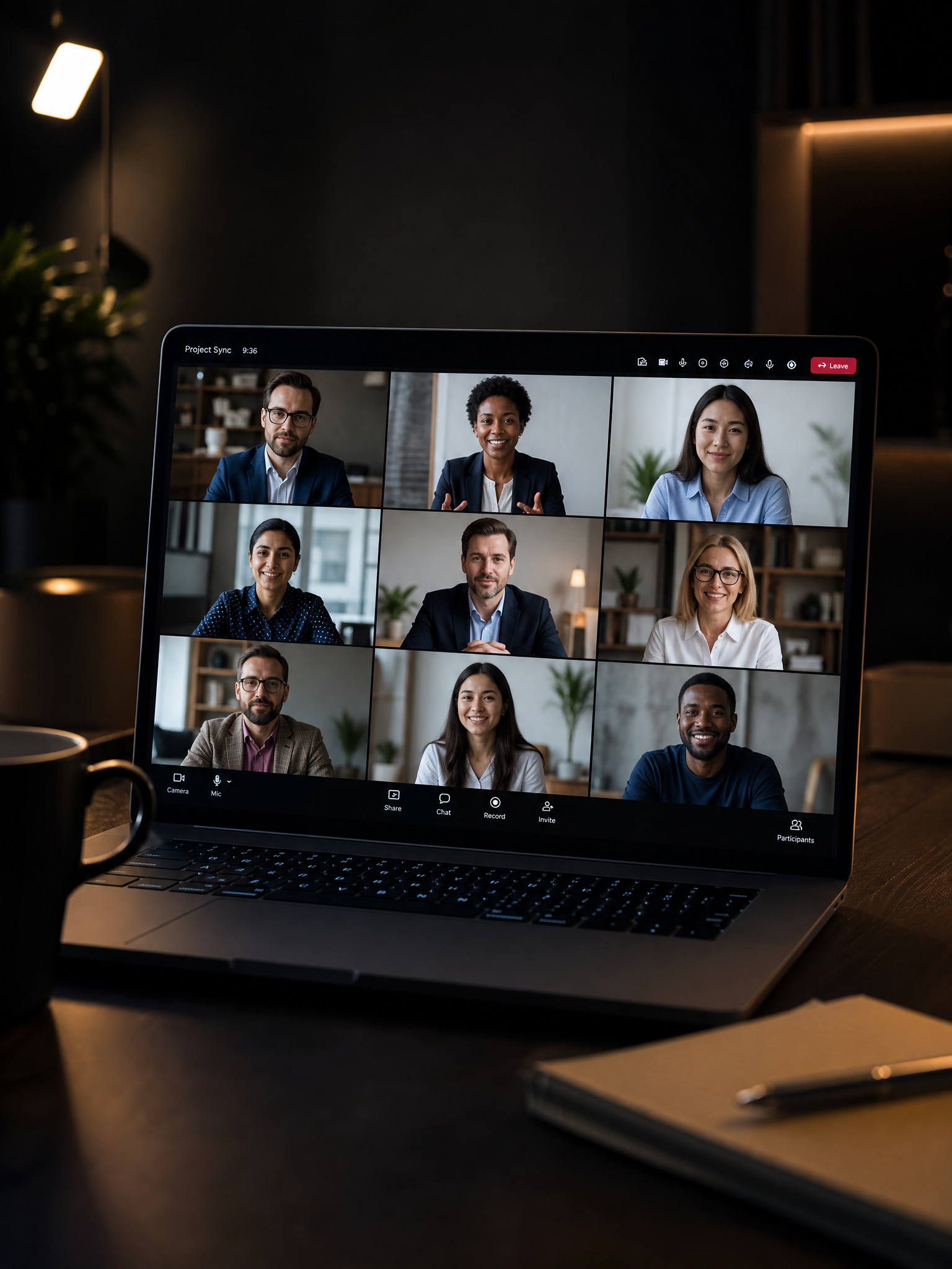 Reuniões ao vivo em grupo toda semana